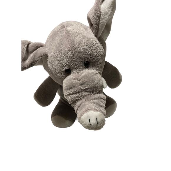 STEVEN SMITH Gray ELEPHANT Plush Stuffed Animal - Picture 1 of 4